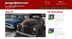 Desktop Screenshot of perrysprojectcars.com
